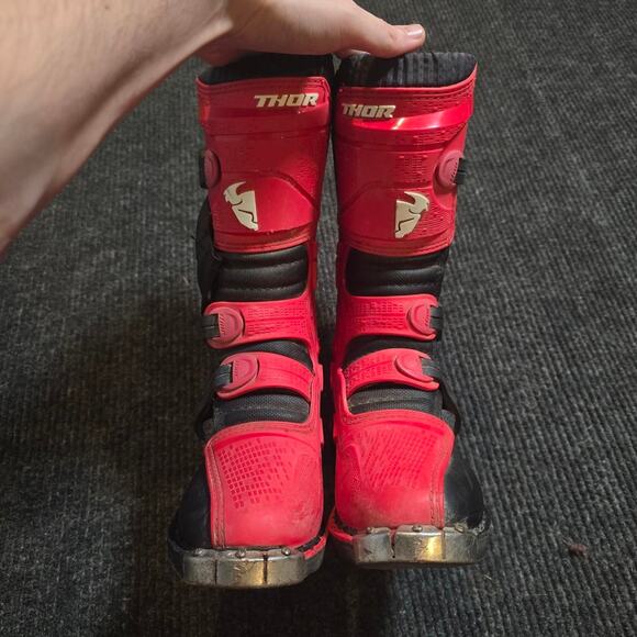 Thor Blitz XP moto boots. Womans size 6 - Picture 3 of 4